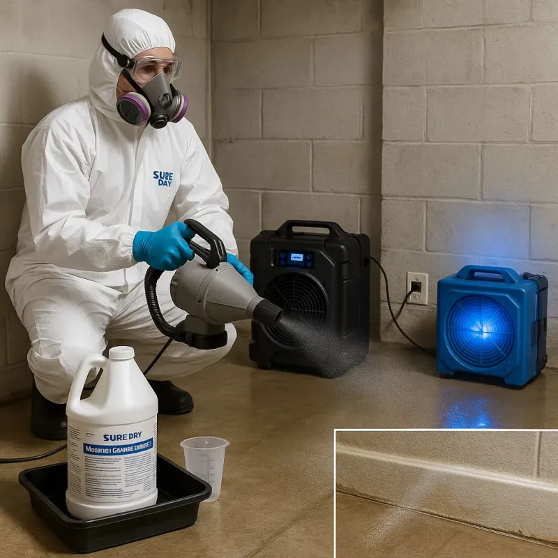 Sanitization and Odor Removal process in Ashburn, GA